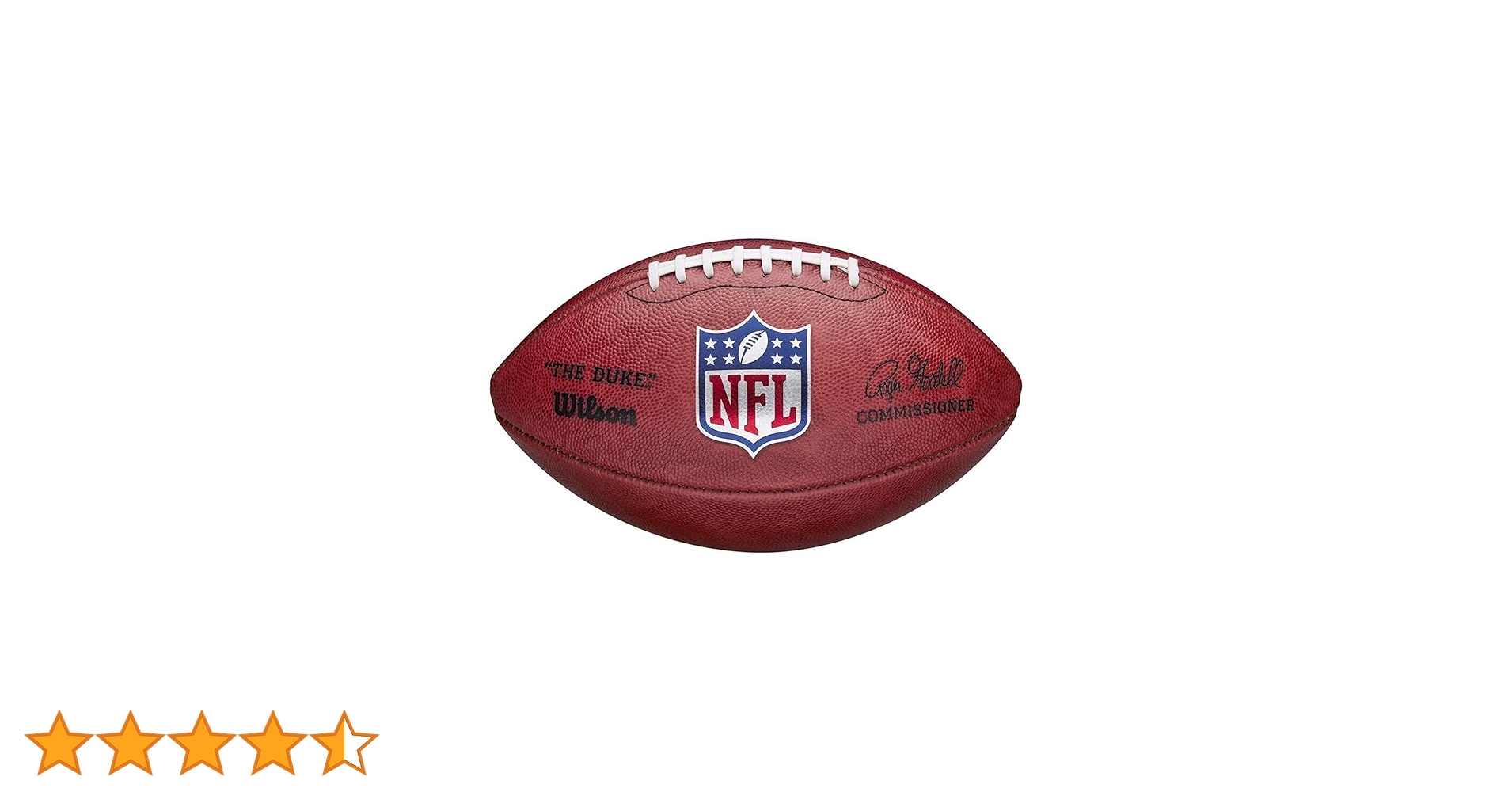 記念グッズ Wilson NFL AUTHENTIC GAME BALL THE DUKE NFL Wilson The Duke Authentic Gameball at the Packers Pro Shop